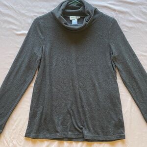 Everleigh Charcoal Gray Turtleneck